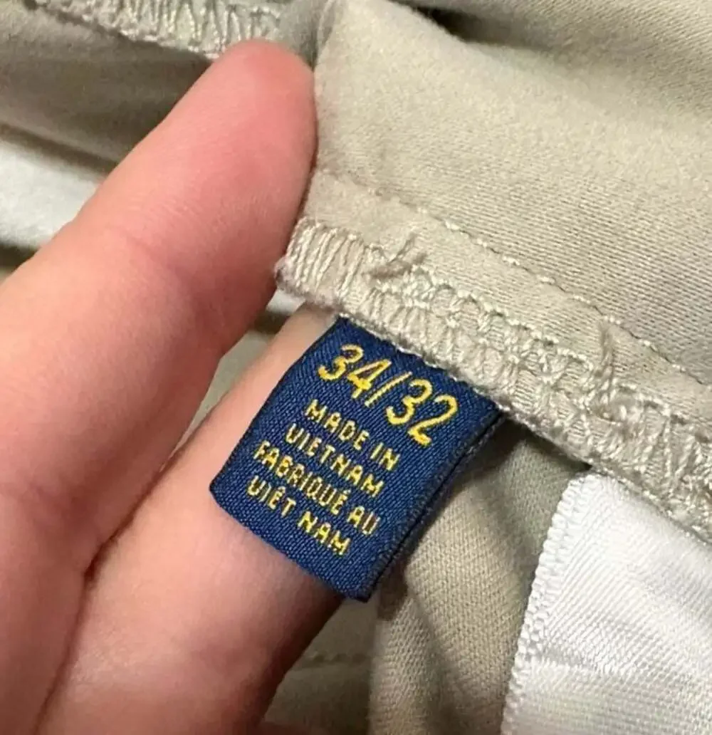 Polo Ralph Lauren Slim Straight Fit 5-Pocket Pants Khaki 34/32